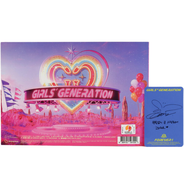 Girls' Generation - Forever 1 [Standard Ver.] 7th Album CD + Taeyeon PCs 2022