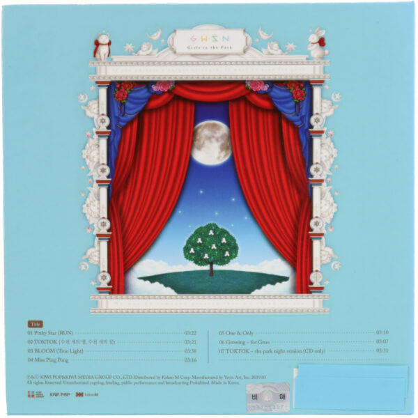 IMG_6361 GWSN - The Park In The Night Part Two 2nd Mini Album Promo CD No Photocards 2019