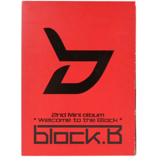IMG_6368 Block B - Welcome to the Block 2nd Mini Album CD 2012