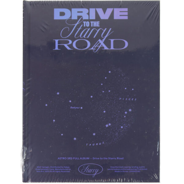 Astro - Drive to the Starry Road [Starry Ver.] 3rd Album CD Sealed 2022