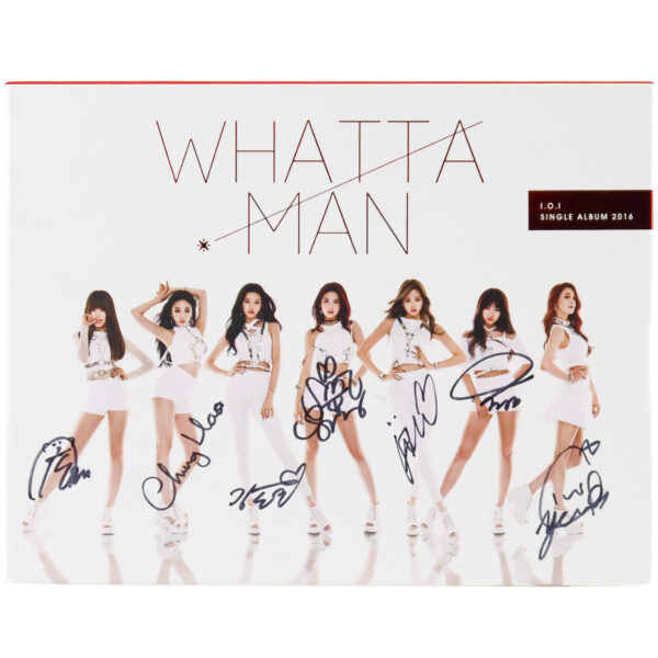 I.O.I - Whatta Man 1st Single Album Signed CD 2016