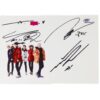 Shinee Jonghyun, Minho, Taemin Signed Skechers Mini Poster