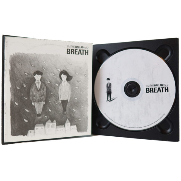 S.M. The Ballad - Breath [Korean Ver.] 2nd Album CD 2014 SM Jay Jonghyun
