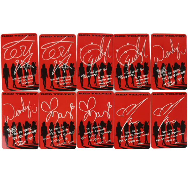 Red Velvet - All 10 Member Photocards From The Perfect Red Velvet 2nd Album CD