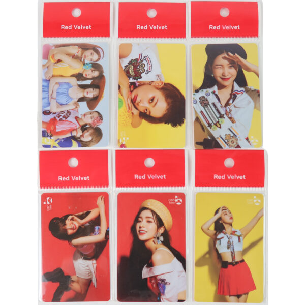 Red Velvet - Power Up All 6 Cashbee Traffic Cards Set