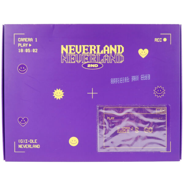 (G)I-DLE Neverland 2nd Official Fan Club Kit Full Set Complete Gidle