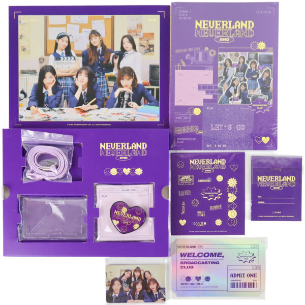 (G)I-DLE Neverland 2nd Official Fan Club Kit Full Set Complete Gidle