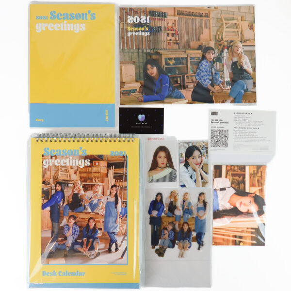 (G)I-DLE 2021 Season's Greetings Complete Set Gidle