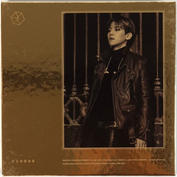Exo - Exodus [Korean / Baekhyun Ver.] Album CD No PC 2015
