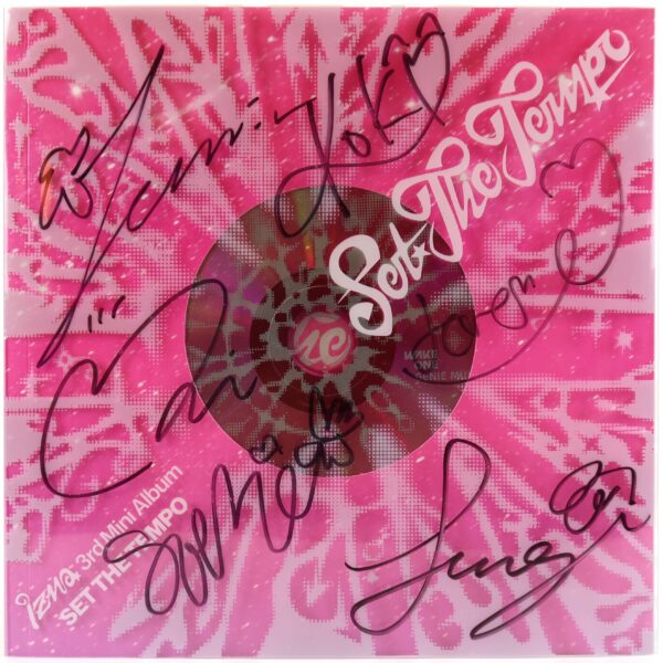 Izna - Set The Tempo [Photobook Ver.] 3rd Mini Album Signed Promo CD 2026