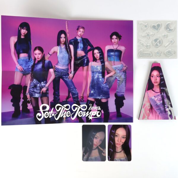 Izna - Set The Tempo [Photobook Ver.] 3rd Mini Album Signed Promo CD 2026