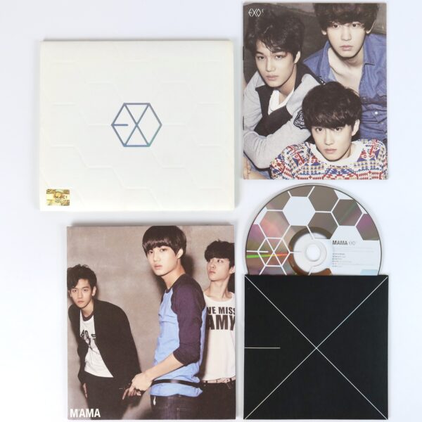 Exo-K - Mama [White Ver.] 1st Mini Album CD No Photocard 2012