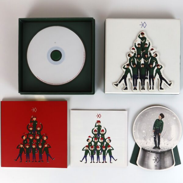 Exo - Miracles in December [Korean Ver.] Album CD + D.O Globe Stand 2013