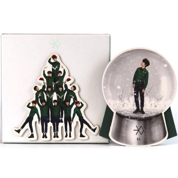Exo - Miracles in December [Korean Ver.] Album CD + D.O Globe Stand 2013