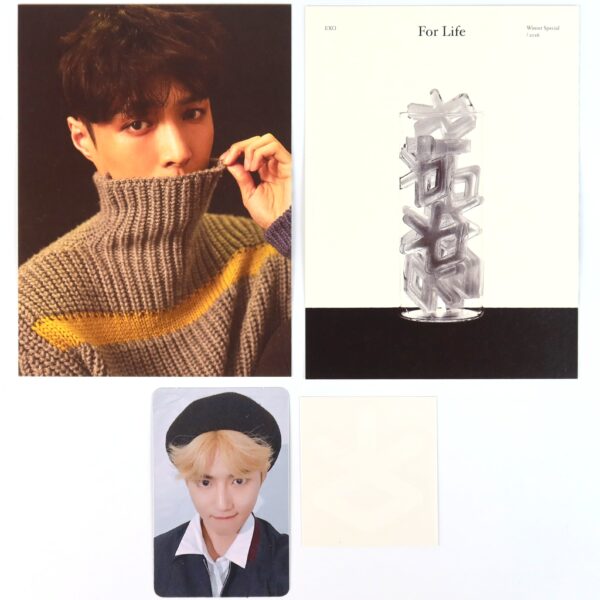 IMG_6641 Exo - For Life Winter Special 2016 Album CD + Suho Photocard + Lay Postcard