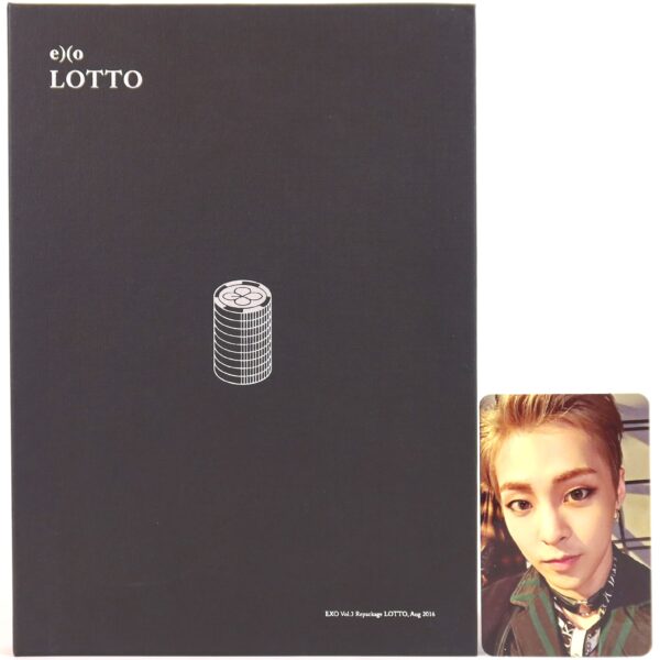 Exo - Lotto [Chinese Ver.] 3rd Album CD Xiumin Photocard 2016