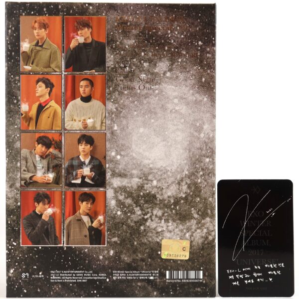 Exo - Winter Special 2017 Album CD + Kai Photocard