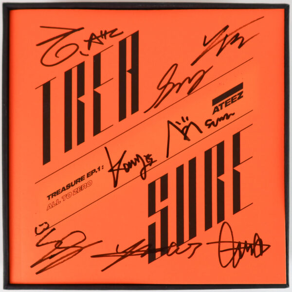 Ateez - Treasure EP.1: All to Zero Signed + Message Album CD Promo