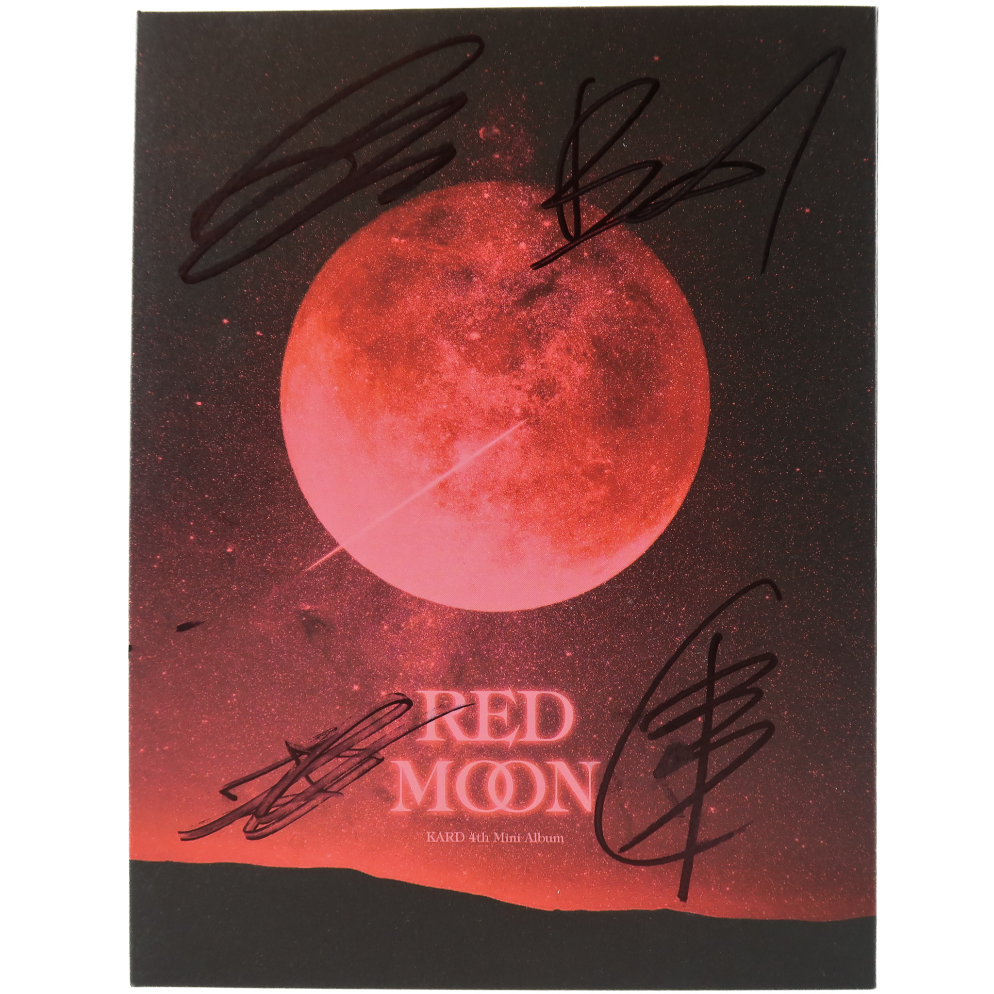 Kard - Red Moon 4th Mini Album Signed Promo CD 2020 - Korea Disco