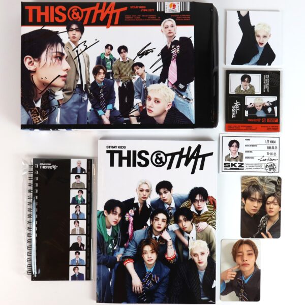 Stray Kids - This & That [This Ver.] 10th Mini Album Signed Promo