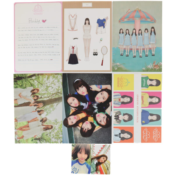 GFriend – LOL [Lots Of Love Ver.] 1st Album Signed + Message Promo